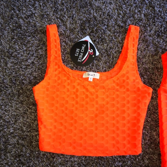 Orange 2 Piece Set - Picture 4 of 5